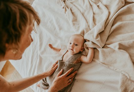 Babymassage, verbinden met je baby